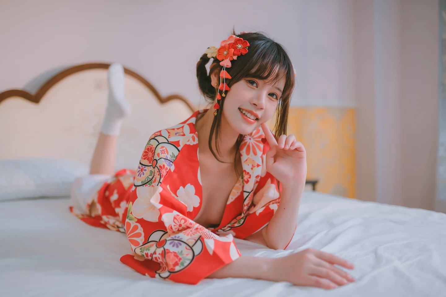 星黛鹿鹿 - No.012 日常 浴衣室 [49P-741MB] tg@simisebaisi 【丝足阁】034.webp